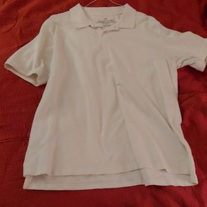 White polo shirt
